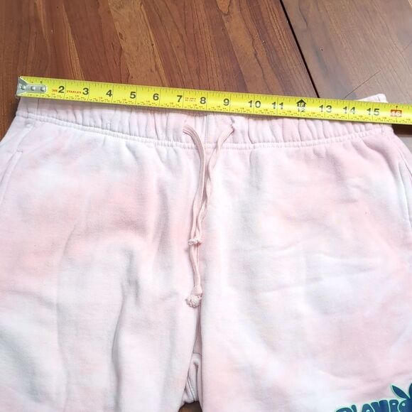 Playboy X Pacsun Tie Dye Pink Jersey Shorts Sz Small - Picture 9 of 11